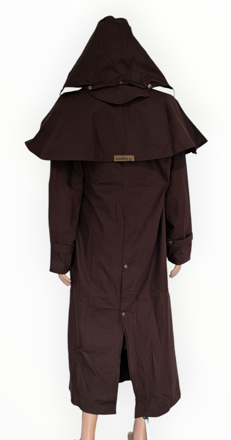 Ironbark Ranger - Long Coat - Oilskin - Dark Brown