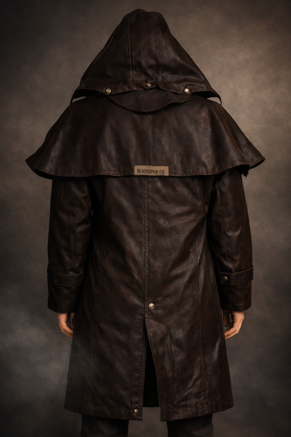 Ironbark Ranger - Long Coat - Oilskin - Dark Brown