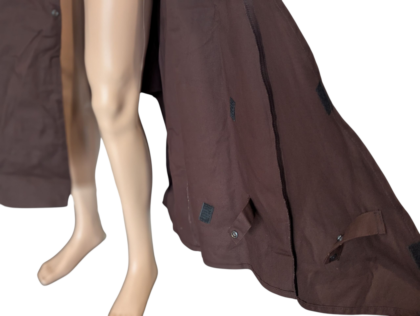 Ironbark Ranger - Long Coat - Oilskin - Dark Brown