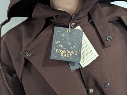 Ironbark Ranger - Long Coat - Oilskin - Dark Brown